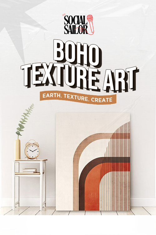 Boho Texture Art Date - For Couples and Friends