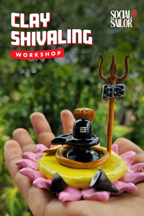 Clay Shivaling workshop