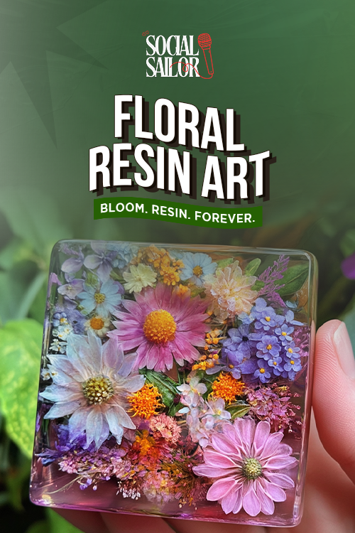Floral Resin Art Date for Couples & Friends