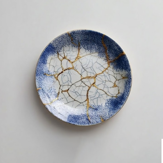 Japanese Kintsugi Plate