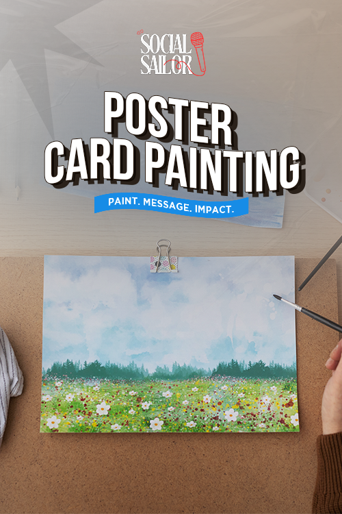 Poster Card Painting Date.