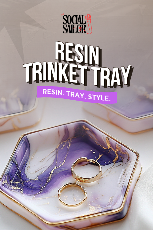 Resin Trinket Tray Date - For Couples and Friends