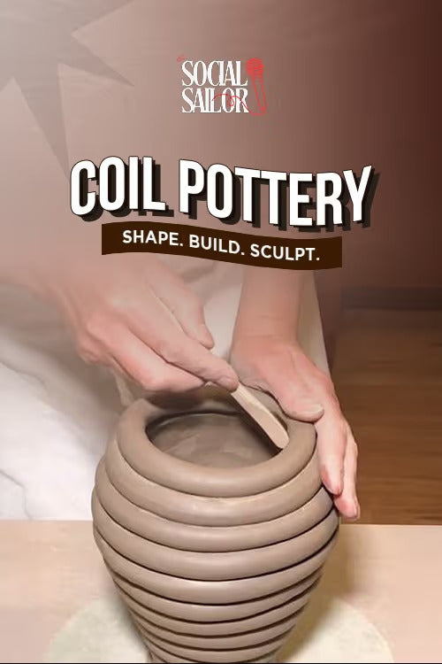Coil Pottery Date for Couples and Friends