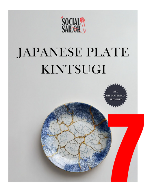 Japanese Kintsugi Plate