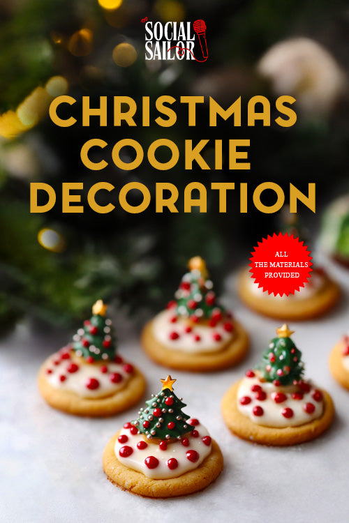 Christmas cookie decoration