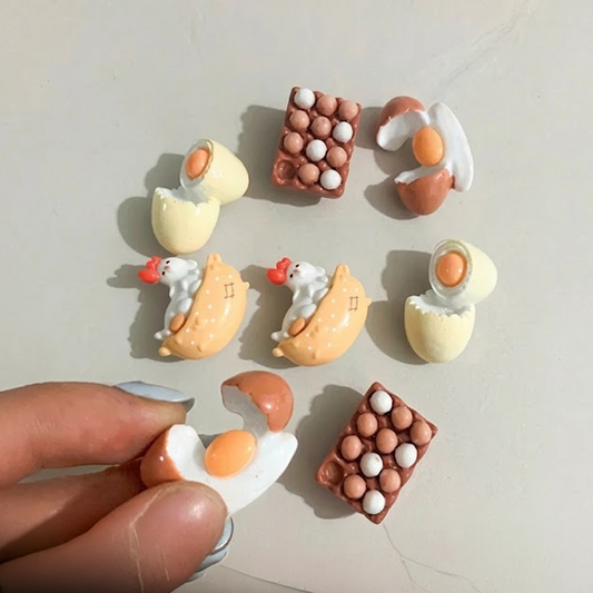 Clay Miniature Magnet Date