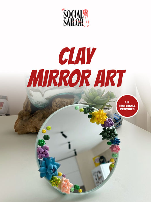 Clay Mirror Art