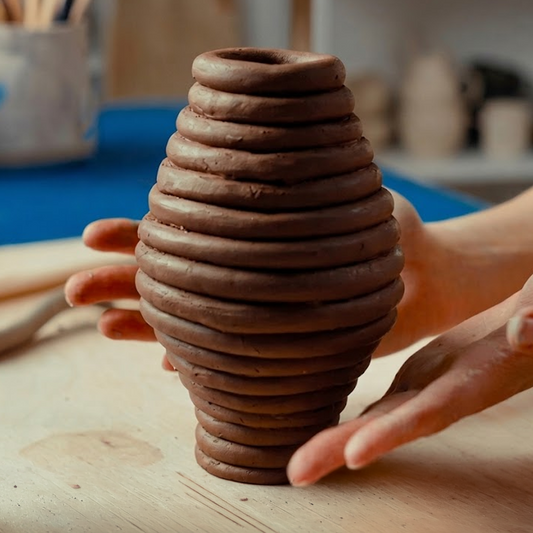 Coil Pottery Date for Couples and Friends