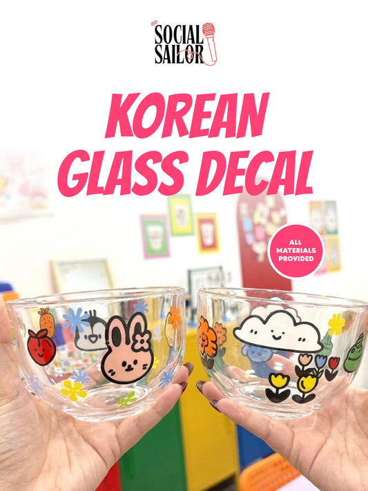 Korean Glass Decal