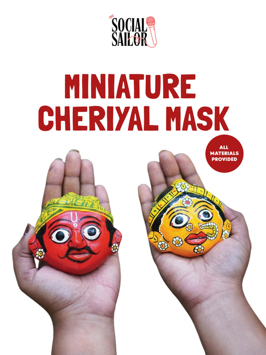 Miniature Cheriyal Mask