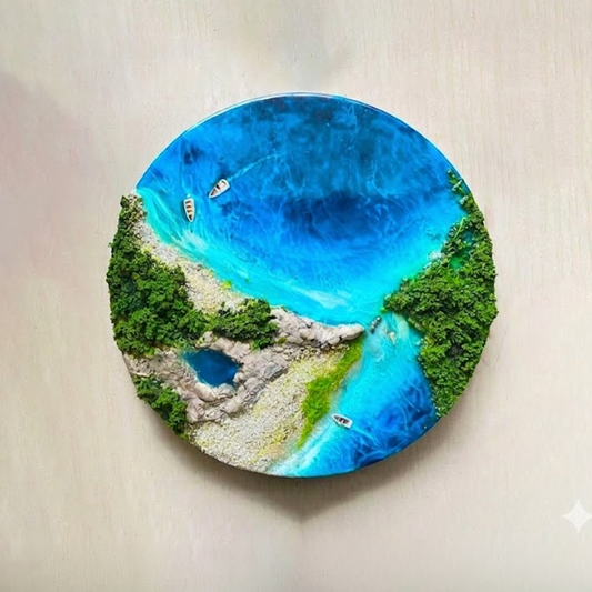 Resin Beach Art Date