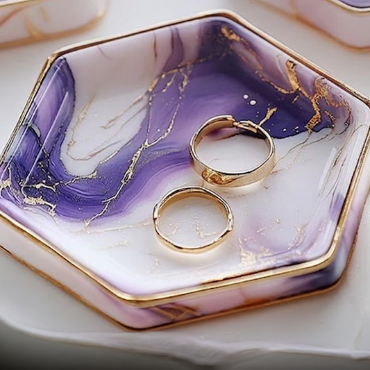 Resin Trinket Tray Date - For Couples and Friends