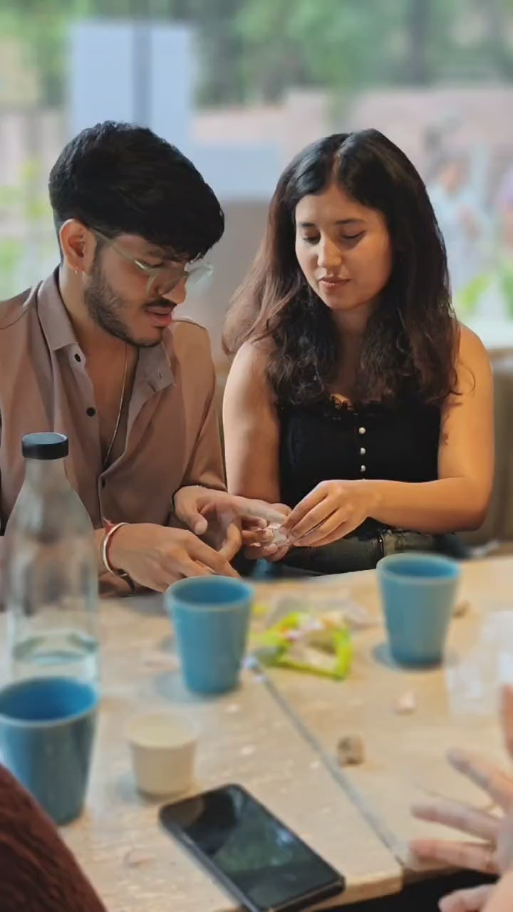 Coil Pottery Date for Couples and Friends