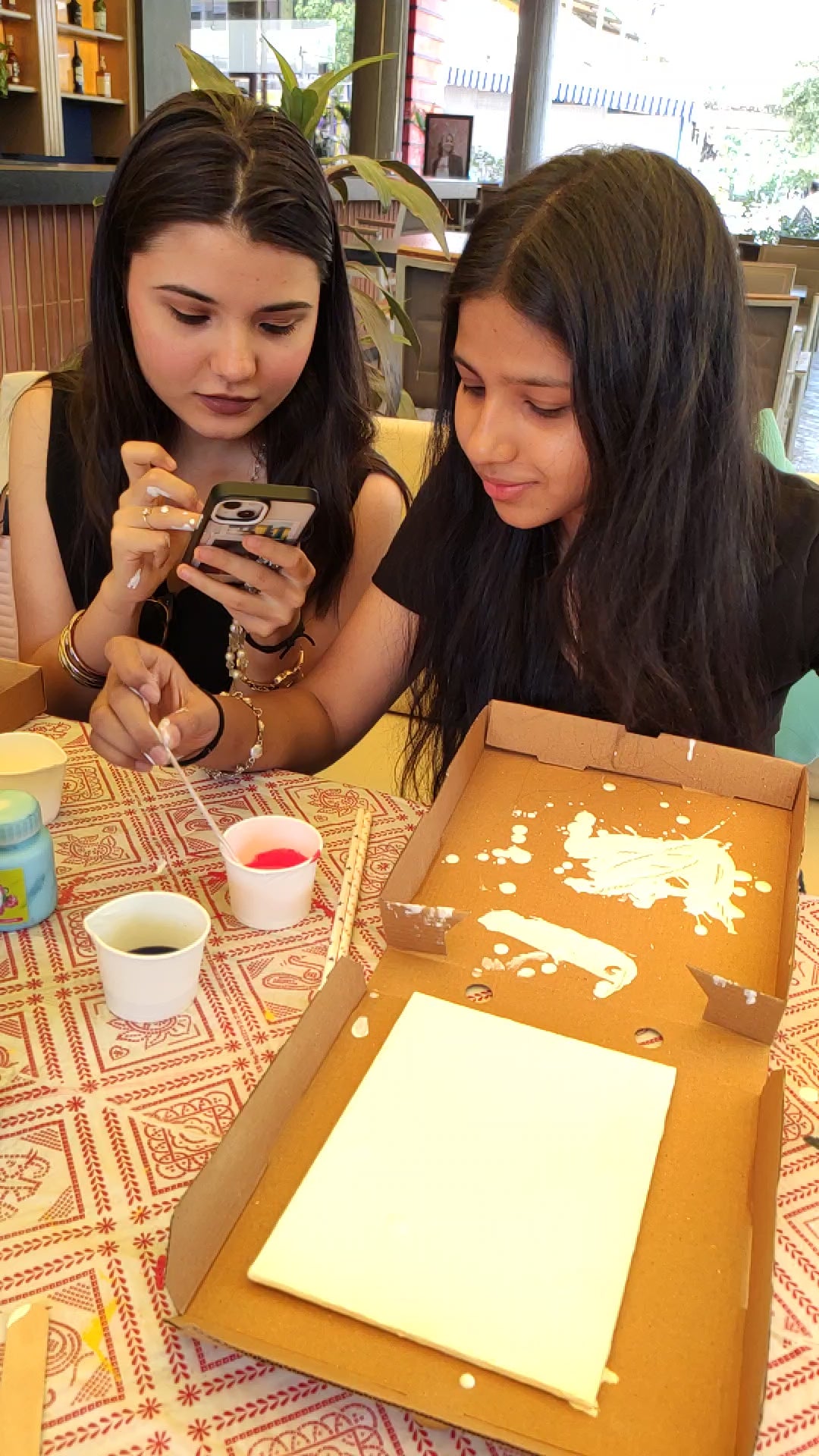 Fluid Art Date for Couples and Friends