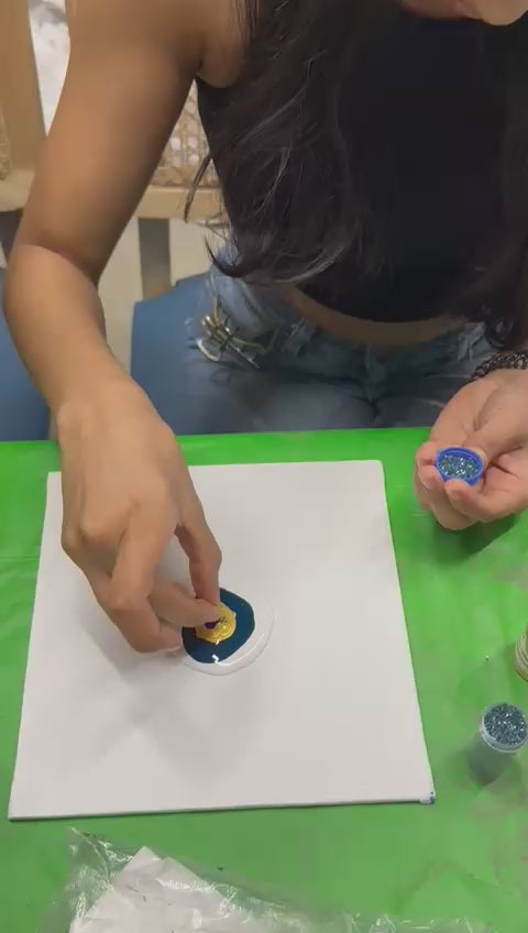 Fluid Art Date for Couples and Friends