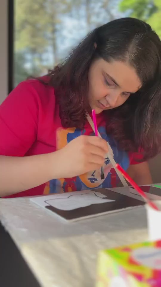 Neon Painting Date