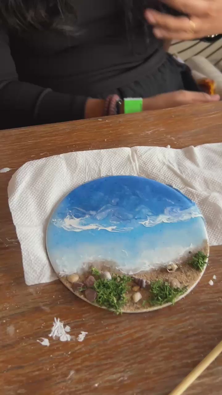 Resin Beach Art Date