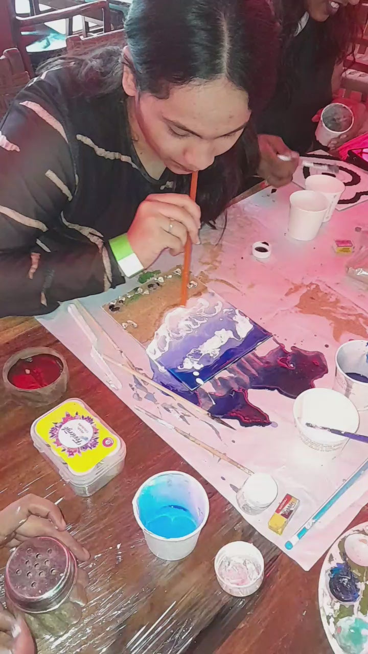 Resin Beach Art Date