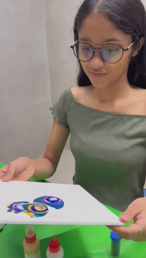 Fluid Art Date for Couples and Friends