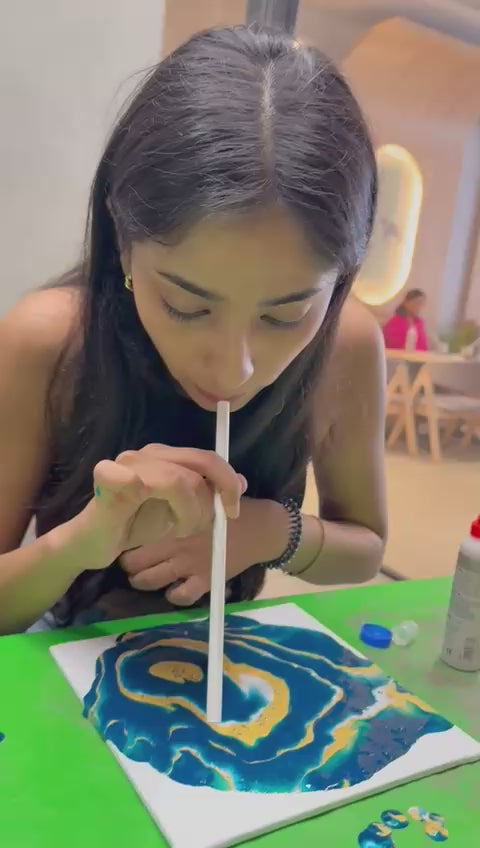 Fluid Art Date for Couples and Friends